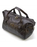 Фотография Дорожная коричневая кожаная сумка для командировок Tarwa 77079-3md-kor