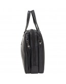 Фотография Кожаный небольшой черный портфель GIORGIO FERRETTI GF0080Bblack