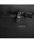 Фотография Кожаная мужская сумка через плечо - барсетка GIORGIO FERRETTI GF185ABLACK