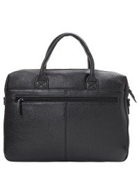 Черная кожаная мужская сумка для ноутбука GIORGIO FERRETTI GF201850016CBLACK