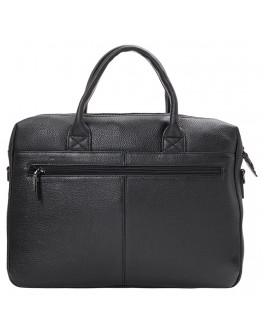Черная кожаная мужская сумка для ноутбука GIORGIO FERRETTI GF201850016CBLACK