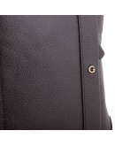 Фотография Кожаная коричневая мужская сумка на плечо - планшетка GIORGIO FERRETTI GF201850065ABROWN