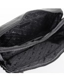 Фотография Кожаная вместительная черная сумка на плечо GIORGIO FERRETTI GF201850168ABLACK