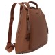 Женский кожаный коричневый рюкзак Giorgio Ferretti GF6708brown
