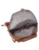 Фотография Женский кожаный коричневый рюкзак Giorgio Ferretti GF6708brown
