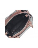 Фотография Кожаная женская розовая сумка Grays GR-6689LP
