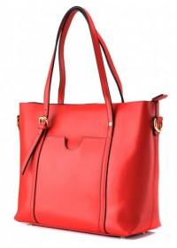 Красная женская кожаная сумка Grays GR3-172R