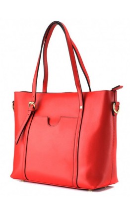 Красная женская кожаная сумка Grays GR3-172R