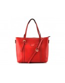 Фотография Красная женская кожаная сумка Grays GR3-172R