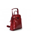 Фотография Красный рюкзак женский из натуральной кожи GR3-801R-BP
