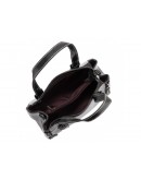 Фотография Черная кожаная женская сумка Grays GR3-8973A