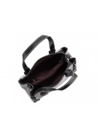 Черная кожаная женская сумка Grays GR3-8973A