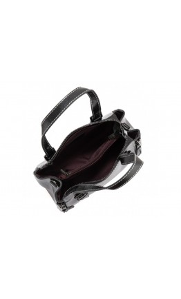 Черная кожаная женская сумка Grays GR3-8973A