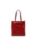 Фотография Женская красная кожаная сумка Grays GR3-9029R