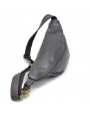 Фотография Коричневая кожаная мужская сумка на пояс Tarwa GX-3035-4lx