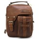 Кожаная мужская фирменная барсетка - сумка на плечо HILL BURRY HB3060