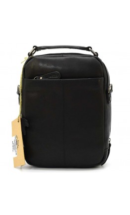 Кожаная мужская фирменная барсетка - сумка на плечо HILL BURRY HB3060A