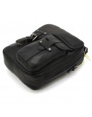 Фотография Кожаная мужская фирменная барсетка - сумка на плечо HILL BURRY HB3060A