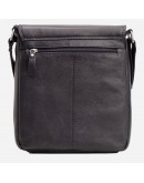 Фотография Кожаная мужская черная сумка на плечо HILL BURRY HB3069A