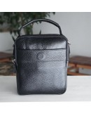 Фотография Кожаная небольшая мужская сумка барсетка 75522110