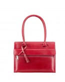Фотография Женская красная кожаная сумка Visconti ITL78 (Red)