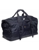 Фотография Черная вместительная текстильная дорожная сумка JCB 004L Black черная