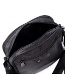 Фотография Черная сумка на плечо из нейлона JCB 20S Black