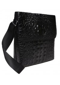 Кожаная мужская сумка с тиснением Keizer K1005-black