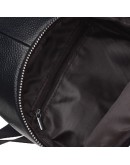 Фотография Черный кожаный слинг мужской K1142-black