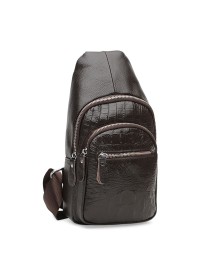 Коричневый мужской рюкзак Borsa Leather K1142-brown