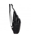 Фотография Черный рюкзак - слинг на плечо Keizer K1155-black