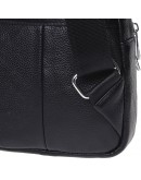Фотография Кожаный рюкзак - слинг на плечо Keizer K1156-black