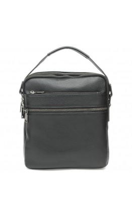 Черная кожаная сумка - барсетка Keizer K117622-3-black