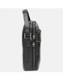 Фотография Черная кожаная сумка - барсетка Keizer K117622-3-black