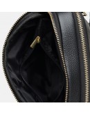 Фотография Женская черная сумка на плечо-клатч Borsa Leather K11906-black