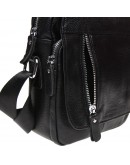 Фотография Черная кожаная мужская сумка Keizer K12051-black