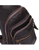Фотография Коричневый мужской кожаный слинг Keizer K13035-brown