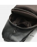 Фотография Рюкзак кожаный черный слинг Keizer k1313-black