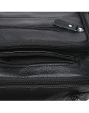 Фотография Черная мужская сумка на плечо Borsa Leather K15112-black