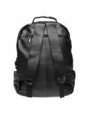 Фотография Черный мужской кожаный рюкзак Keizer K1551-black