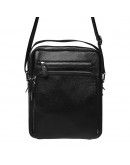 Фотография Черная кожаная сумка - барсетка Keizer K15608-black