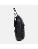 Фотография Черный мужской слинг кожаный Keizer K15609bl-black