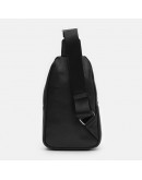 Фотография Мужская сумка на плечо кожаная слинг Ricco Grande K16040-black