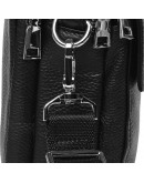 Фотография Черная кожаная сумка - барсетка Ricco Grande K16268-black