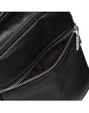 Фотография Черная кожаная сумка - барсетка Ricco Grande K16268-black