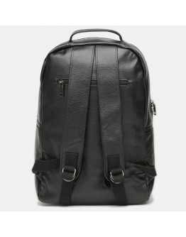 Кожаный мужской рюкзак черный Keizer K1883-black
