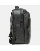 Фотография Кожаный мужской рюкзак черный Keizer K1883-black