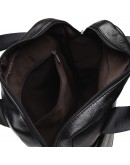 Фотография Мужская черная сумка Borsa Leather K18859-black