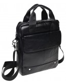 Фотография Мужская черная сумка Borsa Leather K18859-black
