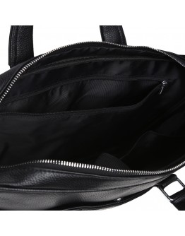 Черная деловая кожаная сумка Keizer K19904-1-black